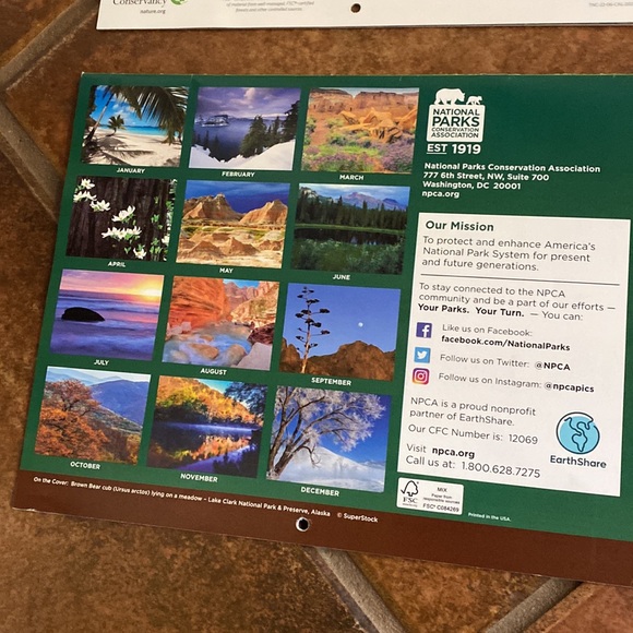 2023 Nature / Outdoor / Wildlife assorted calendars - Picture 3 of 4